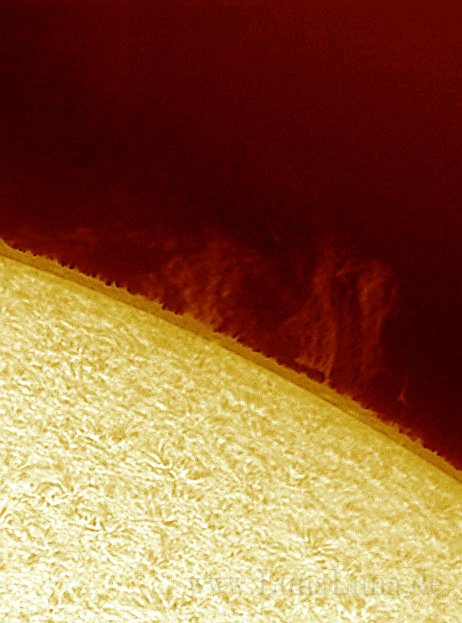 SonneFarbig.jpg - Protuberanzen am Sonnenrand